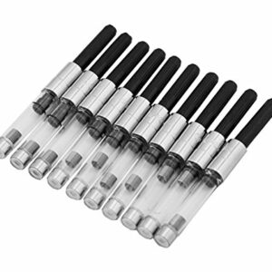 10 PCS REGAL Metal Fountain Pen Ink Converter, Suitable for Jinhao, Duke, Baoer, Fuliwen, REGAL Fountain Pen