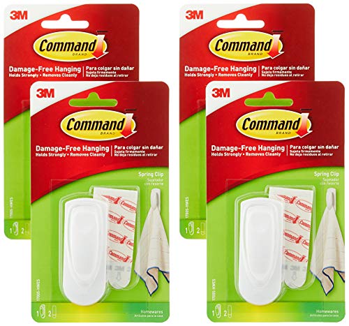 Command 17005-HWES Spring, 1, 2 Medium Strips, 4 Clips, kkkk