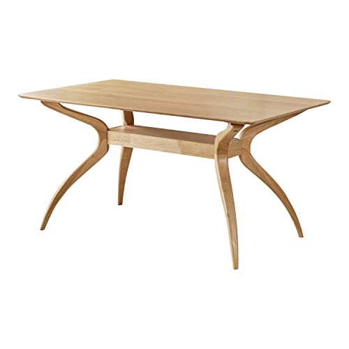 Christopher Knight Home Salli Wood Dining Table, Natural Oak Finish