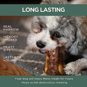 K9 Connoisseur Single Ingredient Dog Bones For Small Breed Dogs Made In The USA Natural Long Lasting Marrow Filled Bone Doggie Delight Slice Chew Treat Best For Dogs Or Puppies Upto 15 Pounds - 1 Pack