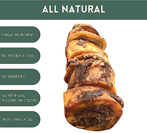 K9 Connoisseur Single Ingredient Dog Bones For Small Breed Dogs Made In The USA Natural Long Lasting Marrow Filled Bone Doggie Delight Slice Chew Treat Best For Dogs Or Puppies Upto 15 Pounds - 1 Pack