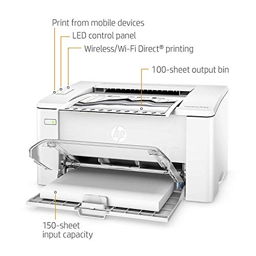 Hp Laserjet Pro M102w Laser Printer - Monochrome - 600 X 600 Dpi Print - Plain Paper Print - Deskto