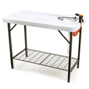 SEEK SKFT-48S Deluxe Cleaning Table, Large, White