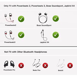 Smatree Charging Case Compatible Only for Powerbeats 2, Powerbeats 3, Bose Soundsport, Jaybird X4/X3 Headphone(Not Fit with Powerbeats Pro, Beats Flex, BeatsX, Powerbeats!)