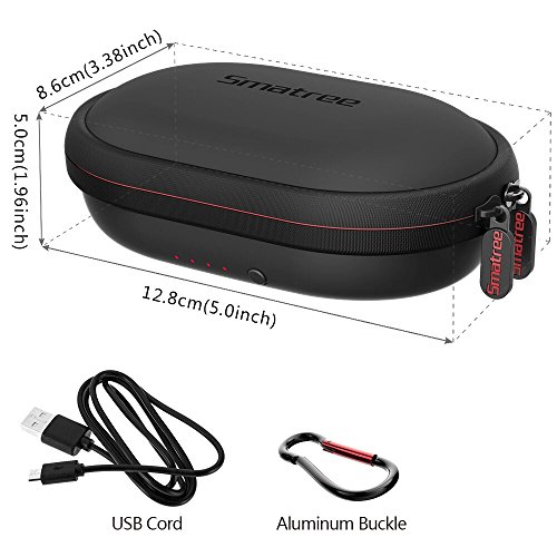 Smatree Charging Case Compatible Only for Powerbeats 2, Powerbeats 3, Bose Soundsport, Jaybird X4/X3 Headphone(Not Fit with Powerbeats Pro, Beats Flex, BeatsX, Powerbeats!)