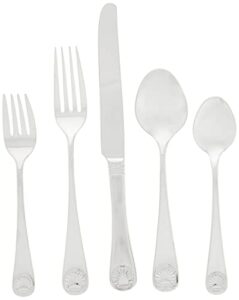 ginkgo international 20-piece stainless steel flateware place setting , service for 4