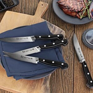 Cangshan V2 Series 1020373 German Steel Forged 4-Piece Steak Knife Set, 5-Inch Blade