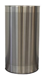 witt industries clhr12-ss celestial half round, 32" height, 9" width, 12 gal capacity, brushed stainless steel
