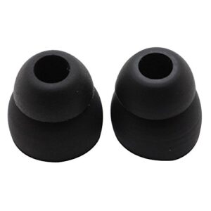 Replacement Earbuds Silicone Ear Tips Compatible with Powerbeats 2 Powerbeats 3 Wireless Headphones (10pcs Double Flange)