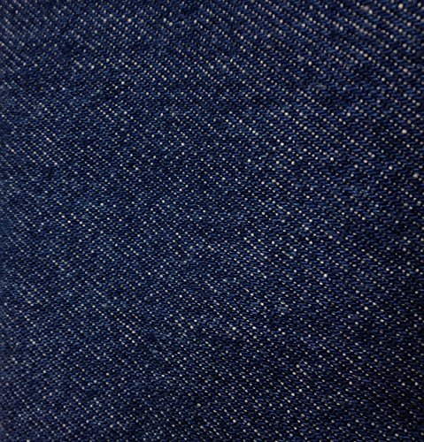 Dark Blue 100% Cotton Indigo Blue Denim Fabric 10oz- Denim 60" Wide-Sold by The Yard