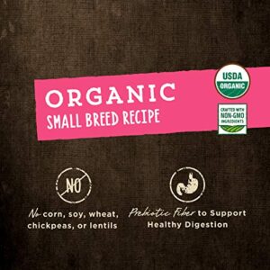 Castor and Pollux ORGANIX Grain Free Small Dog Food Recipe, Organic Dog Food - 4 lb. Bag