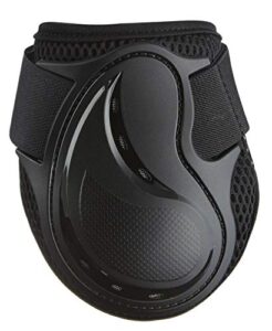 lemieux derby fetlock horse boots - protective gear and training equipment - equine boots, wraps & accessories - black - large