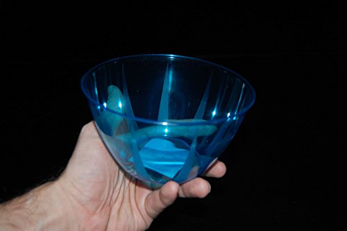 DIRECTGLOW LLC Neon 24oz Blacklight Reactive Bowls + Blacklight Balloons   (8, Neon Assorted)