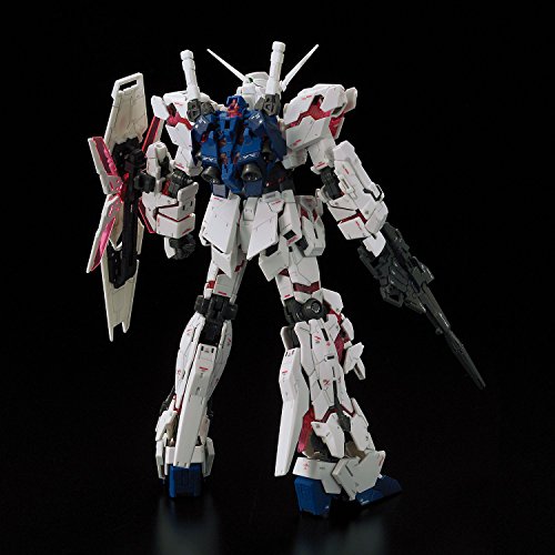 Bandai Hobby RG 1/144 Unicorn Gundam UC Model Kit Figure, Multi-Colored, 8" (BAN216741)