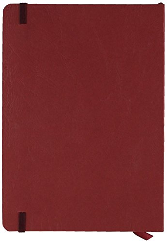 Clairefontaine 'Age Bag' Thread-Bound Notebook, A5, Dot, 192 Pages - Red