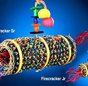00687 Firecracker Jr. Bird Toy Parrot cage Toys Cages Foraging Cockatiel Conure