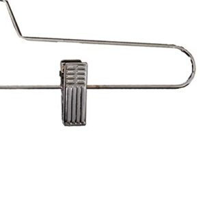 NAHANCO SLD-PANTHU, 14” High Polished Chrome Chic Skirt/Pant Hanger (Pack of 25)