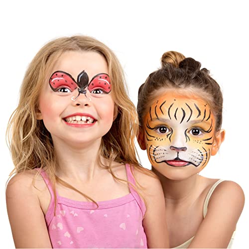 16-Makeup Sticks Face Painting Kit for Kids I Face Painting Kit Professional Makeup Set I Body Paints for Adults & Toddlers Markers Set I Perfect Body Makeup Washable Paint for Birthday Girls & Boys