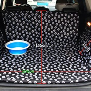 Pet Dog Trunk Cargo Liner - Oxford Car SUV Seat Cover - Waterproof Floor Mat for Dogs Cats - Washable Dog Accessories