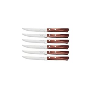 tramontina knives set, stainless steel, red, 30 x 30 x 30 cm