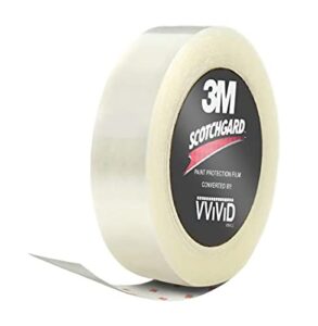 3m clear paint surface protection vinyl wrap 2 inch wide tape roll (2 inch x 96 inch)