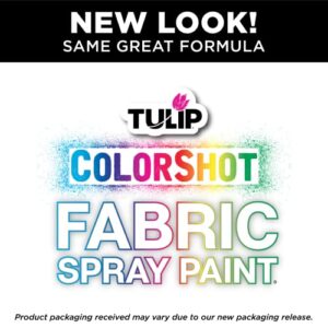 Tulip ColorShot Instant Fabric Color Interior Upholstery Spray 8 oz - Black