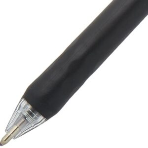 PENROAD Retractable Advanced Ink Pens, 1.0 mm, Black, 24 Count