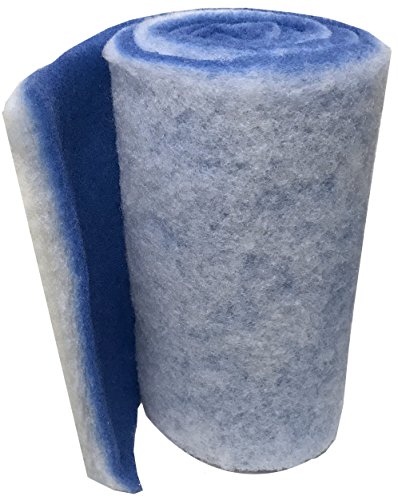 Encompass All Classic Bonded Filter Pad for Ponds and Aquariums - Cut to Fit 12x72 - Blue/White