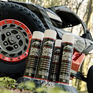 Advanced Kotings High Gloss Shine Coating Spray | Revives Dull Surfaces, UV Protectant, Vinyl, Rubber, Plastic, Easy Off-Road Clean-Up, ATV, UTV, Dirt Bikes Surfaces | Net Weight 12oz - Single Bottle