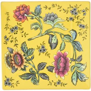 Wedgwood Yellow Tonquin Wonderlust Tray, 5.7"