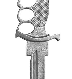 Lucky Line FORGED Key Shapes, KNIFE - House Key Blank, SC1, 1 key (B302S)