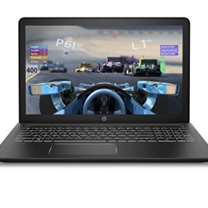 HP Pavilion Power 15-inch Laptop, Intel Core i7-7700HQ , AMD Radeon RX 550, 12GB RAM, 1TB hard drive, Windows 10 (15-cb071nr, Black), Gaming