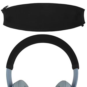 geekria headband cover for beats solo 3, solo 2 headphones, headband protector, headband cover cushion pad repair part, easy diy installation (black)