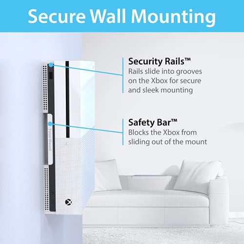 TotalMount for Xbox One S (Mounts Xbox One S on a Wall by Your TV)