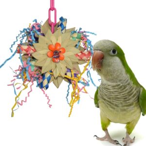 super bird creations sb948 pinwheel bird toy 8" x 5.5"