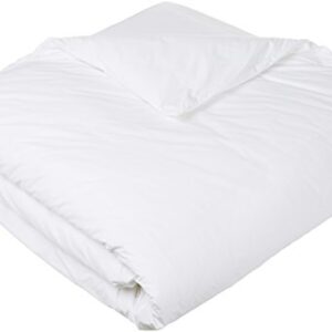 Amazon Brand – Pinzon Hypoallergenic Cotton Duvet Protector, Full/Queen,90x90/"