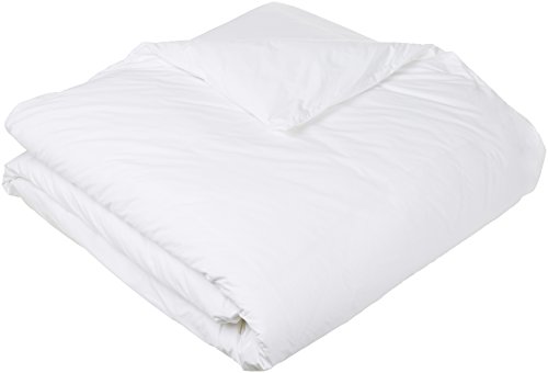 Amazon Brand – Pinzon Hypoallergenic Cotton Duvet Protector, Full/Queen,90x90/"