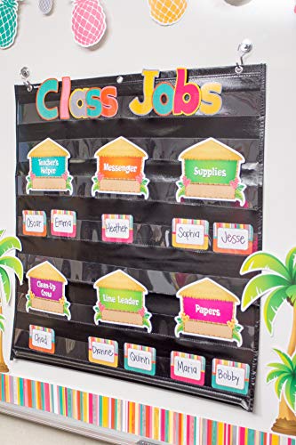 Teacher Created Resources ACCENTS LETTERS TROPICAL PUNCH 4 IN SET OF 208 (TCR5579)