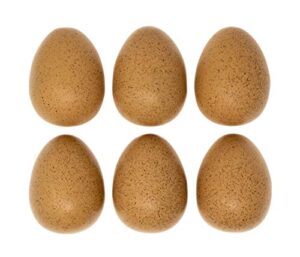 yellow door yus1087 sensory sound eggs, kindergarten grade to 3 grade,brown