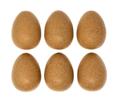 Yellow Door YUS1087 Sensory Sound Eggs, Kindergarten Grade to 3 Grade,Brown