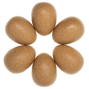 Yellow Door YUS1087 Sensory Sound Eggs, Kindergarten Grade to 3 Grade,Brown