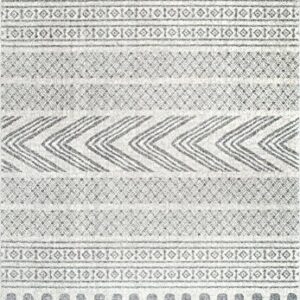 nuLOOM Shaina Tribal Area Rug, 5' x 7' 5", Grey