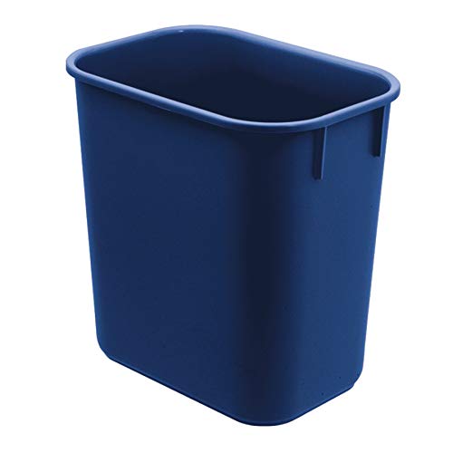 Acrimet Wastebasket Bin 13QT (Plastic) (Blue Color) (Set of 4)