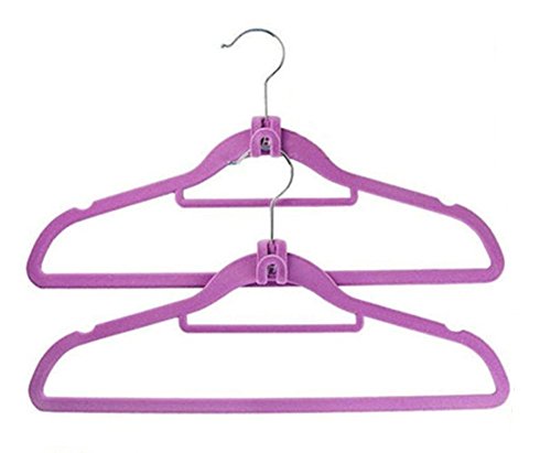 20Pcs Mini Cascading Hooks Clothes Hanger Rack Connector for Plastic Metal Wood Flocked Hangers (Gray)