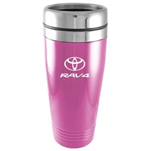 au-tomotive gold travel mug for toyota rav4 (pink)