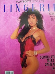 playboy's book of lingerie adult magazine january/february 1991