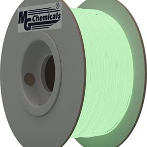 MG Chemicals PLA30SGN1 Super Glow - Natural PLA 3D Printer Filament, 2.85 mm, 1 kg Spool