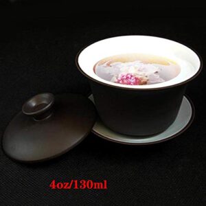 Yixing Teacup Chinese Kungfu Tea Bowl Classic Gaiwan Cup