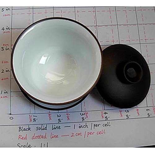 Yixing Teacup Chinese Kungfu Tea Bowl Classic Gaiwan Cup