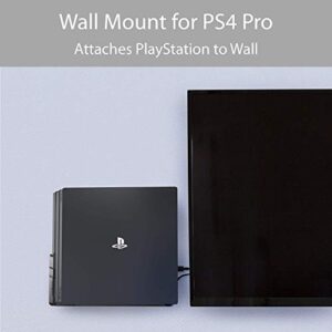 TotalMount for PlayStation 4 Pro (Mounts PS4 Pro on Wall Near TV)